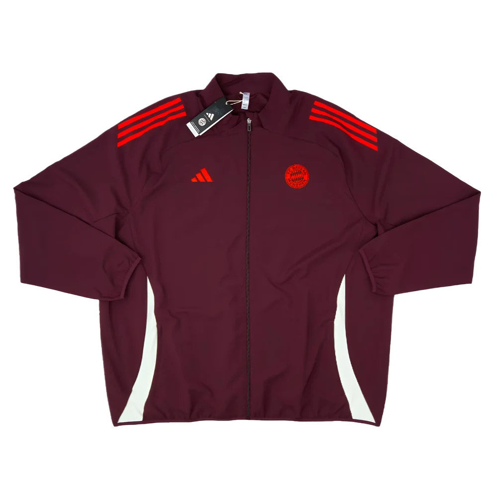 2024-2025 Bayern Munich Presentation Jacket (Shadow Maroon)_1