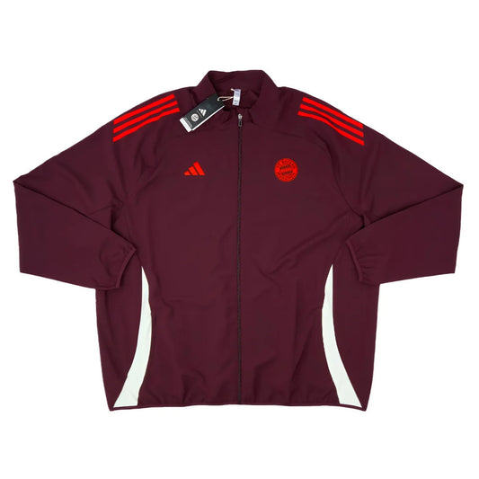 2024-2025 Bayern Munich Presentation Jacket (Shadow Maroon)_1