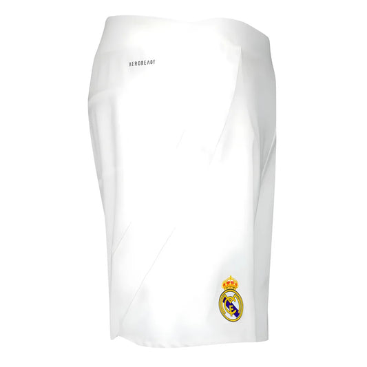 2024-2025 Real Madrid Authentic Home Shorts (White)_1