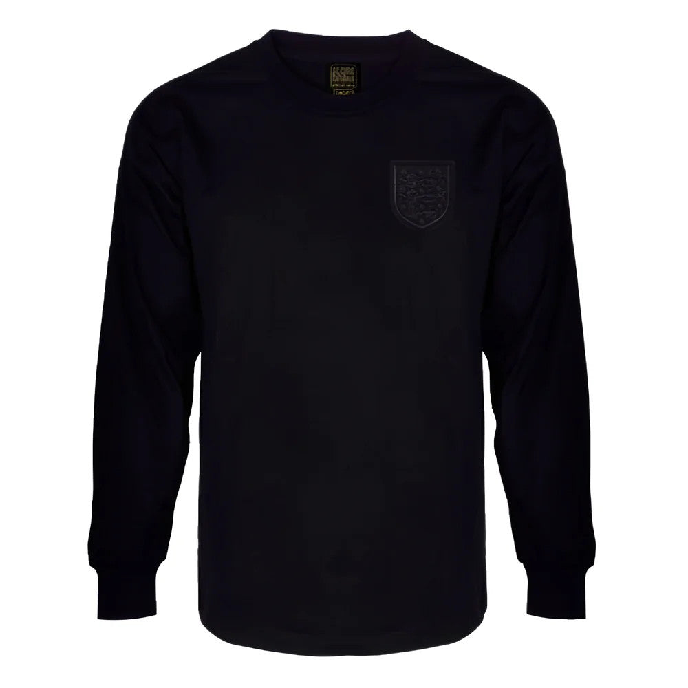 England 1966 LS World Cup Final Black Out No 6 Shirt_0
