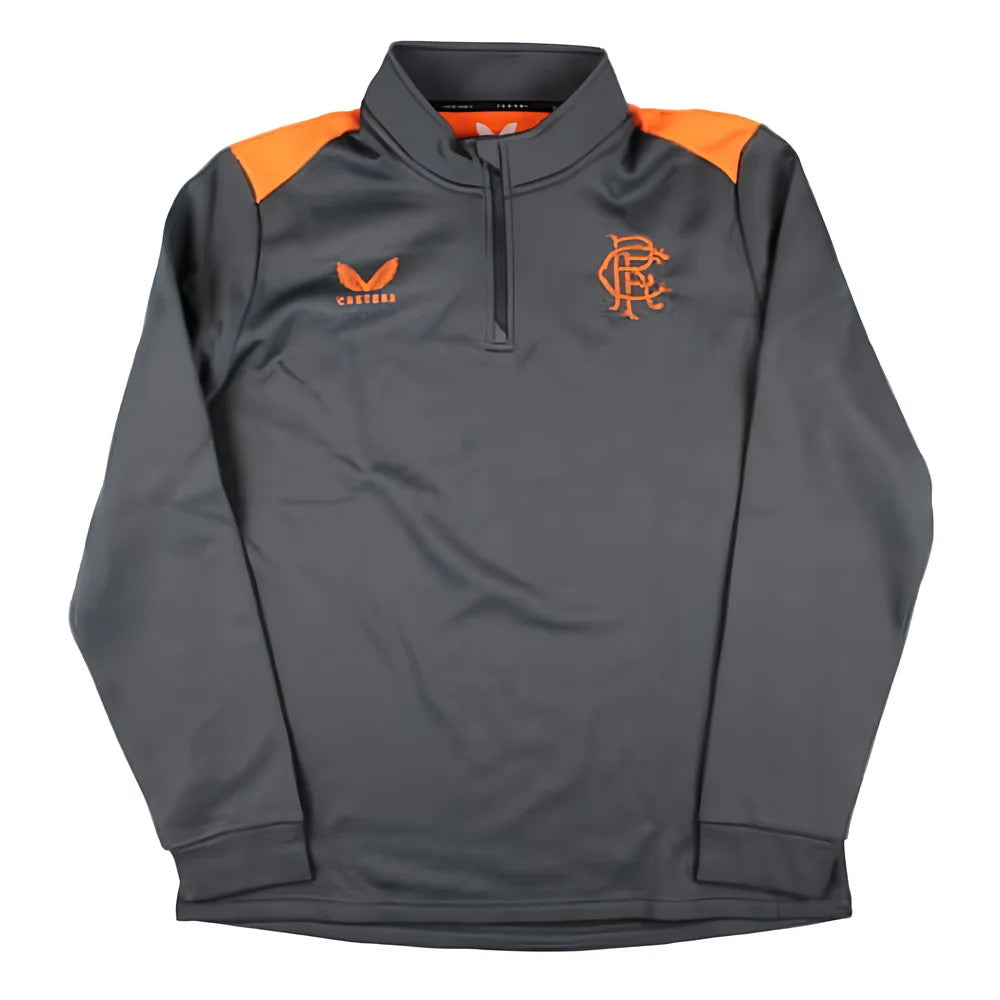 2023-2024 Rangers Matchday Fleece 1/4 Zip Midlayer (Unsponsored)_1