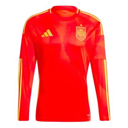 2024-2025 Spain Long Sleeve Home Shirt_2