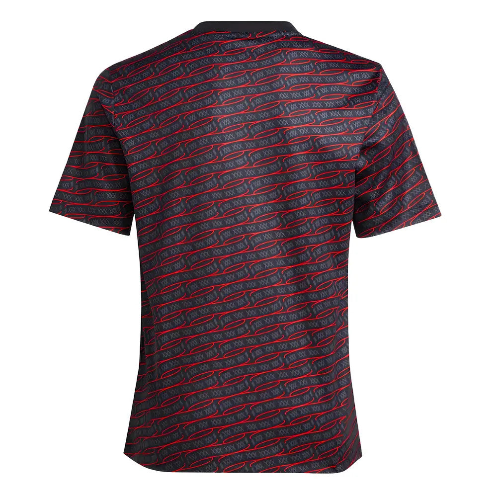 2024-2025 Ajax Pre Match Shirt (Black) - Kids_1