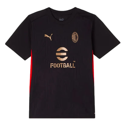 2024-2025 AC Milan Training Shirt (Black) - Kids_2