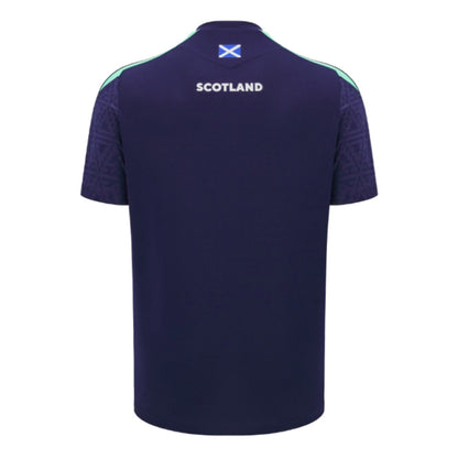 2024-2025 Scotland Rugby Poly Training Shirt (Navy)_1
