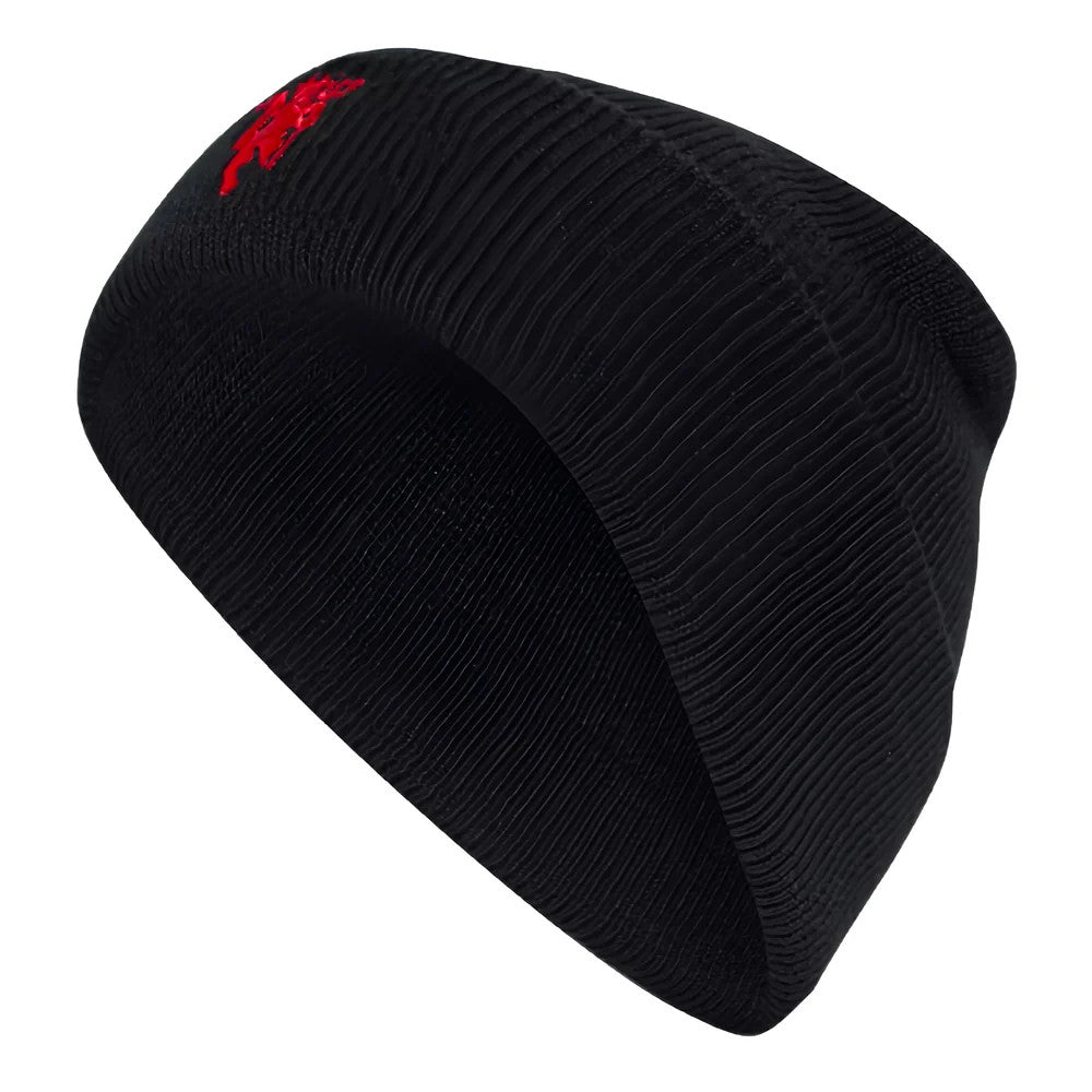 2024-2025 Man Utd Woolie Hat (Black)_1