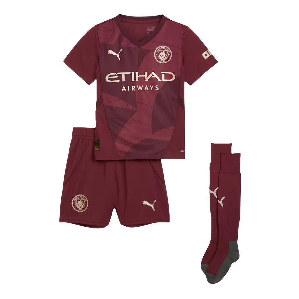 2024-2025 Man City Third Mini Kit (Haaland 9)_5