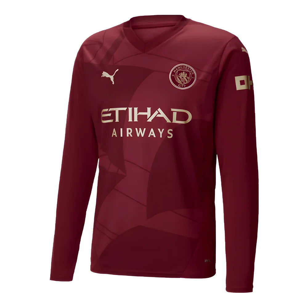 2024-2025 Man City Third Long Sleeve Shirt_3