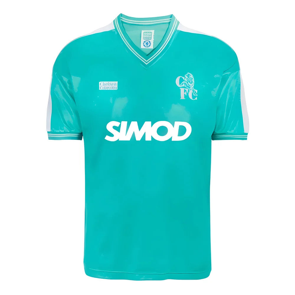 Chelsea 1987 Away Retro Football Shirt_0