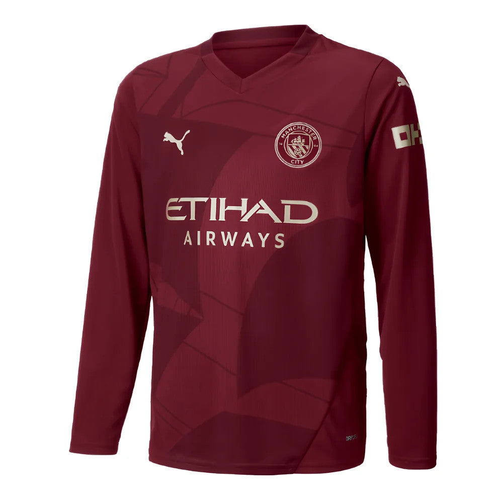 2024-2025 Man City Third Long Sleeve Shirt (Kids)_1