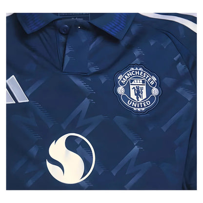 2024-2025 Man Utd Long Sleeve Away Shirt (Kids)_2