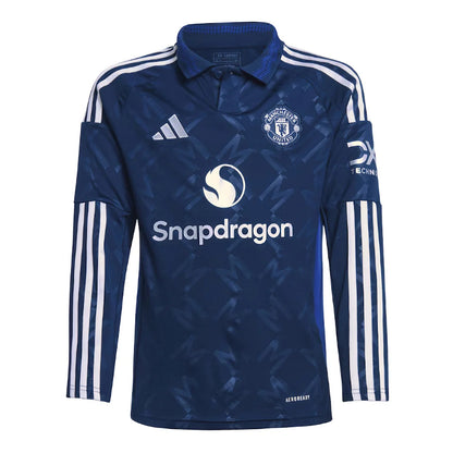 2024-2025 Man Utd Long Sleeve Away Shirt (Kids) (Ronaldo 7)_5