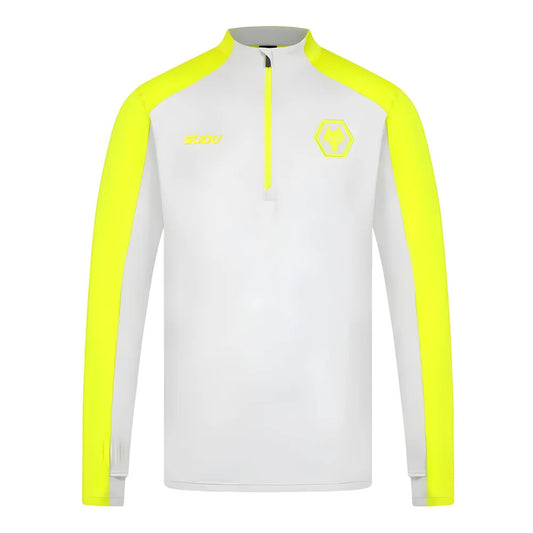 2024-2025 Wolves Players Training 1/4 Zip (Grey)_2