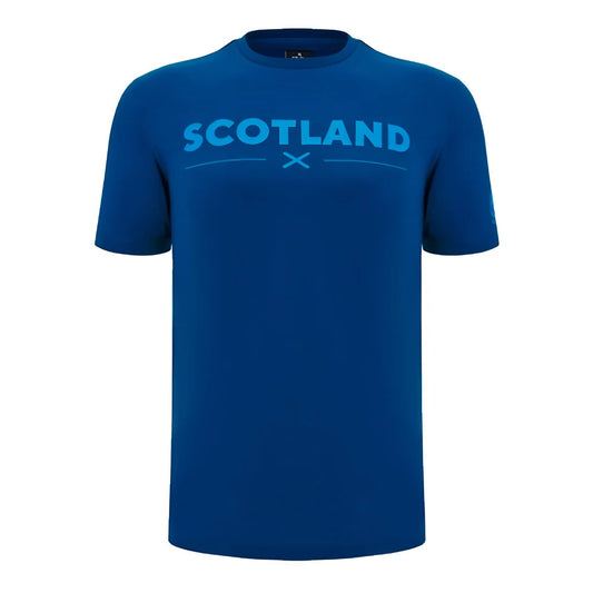 2024-2025 Scotland Rugby Leisure Cotton T-Shirt (Navy)_2