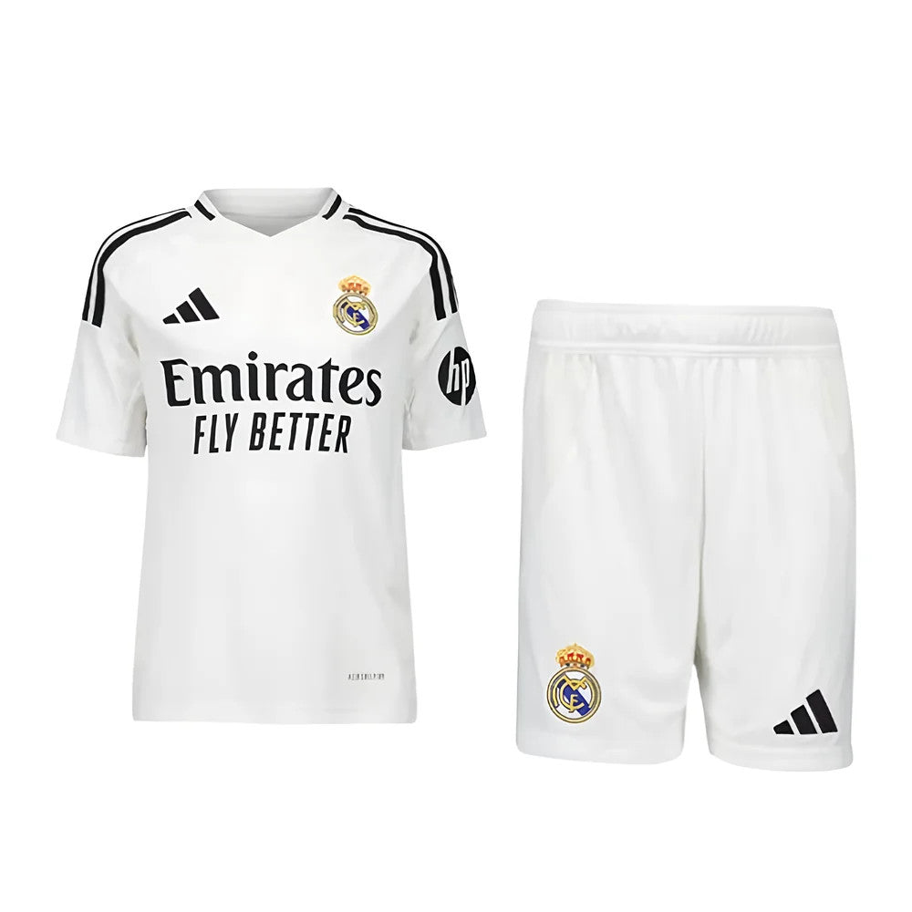 2024-2025 Real Madrid Home Youth Kit (Bellingham 5)_5