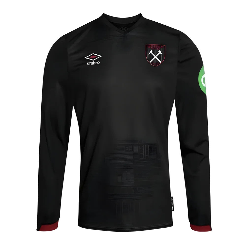 2024-2025 West Ham Long Sleeve Away Shirt (Kids)_1