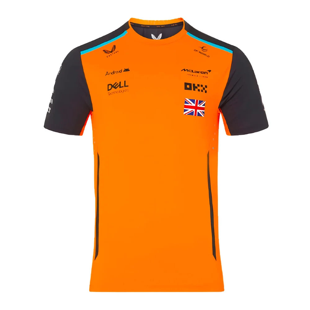 2024 McLaren Lando Norris Replica Set Up T-shirt (Autumn Glory)_3