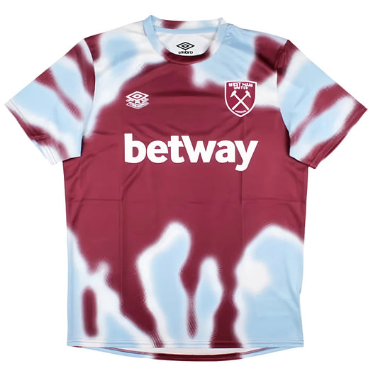 2024-2025 West Ham Warm Up Jersey (New Claret)_1