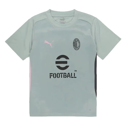 2024-2025 AC Milan Training Shirt (Green Fog) - Kids_1