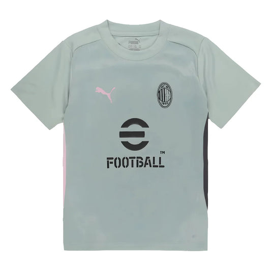 2024-2025 AC Milan Training Shirt (Green Fog) - Kids_1