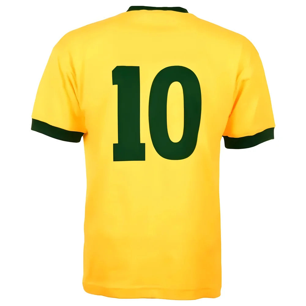 Brazil 1970 World Cup Pele 10 Shirt_1