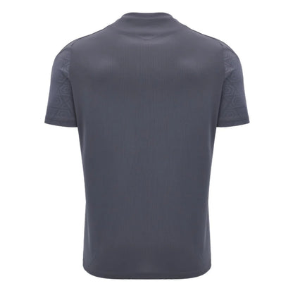 2024-2025 Wales WRU Rugby Training Poly Shirt (Anthracite) - Kids_3