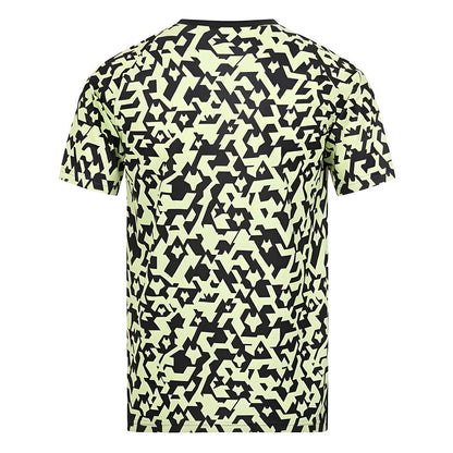 2024-2025 Wolves Pre Match T-Shirt - Black/Lime_3