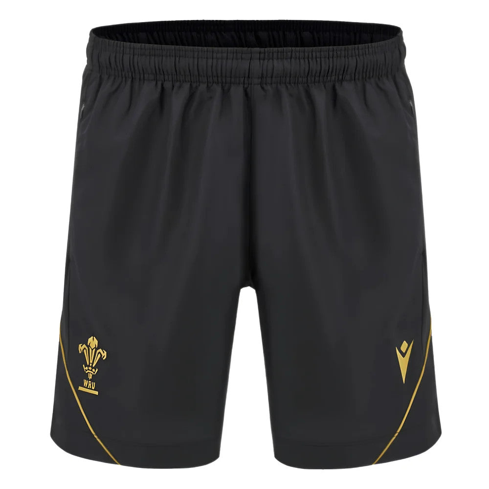 2024-2025 Wales Rugby Micro Bermuda Shorts (Black) - Kids_1