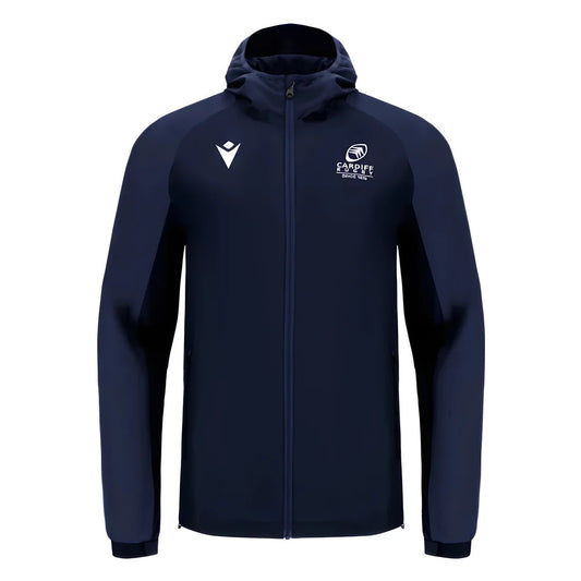2024-2025 Cardiff Blues Rugby Full Zip Waterproof Jacket (Navy)_2