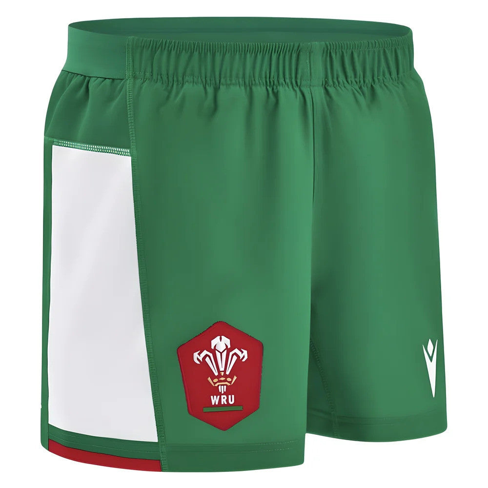 2024-2025 Wales Rugby Away Shorts (Green)_1