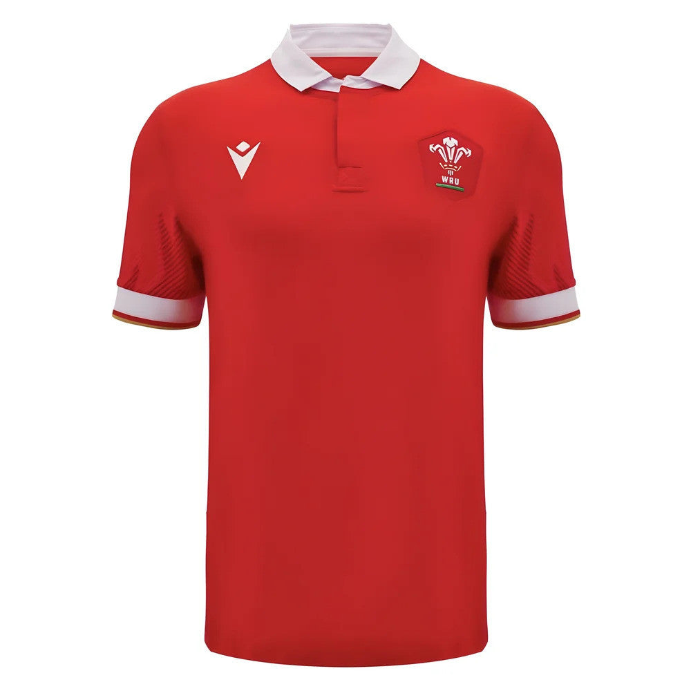 2024-2025 Wales WRU Home Cotton Rugby Shirt (Kids)_1