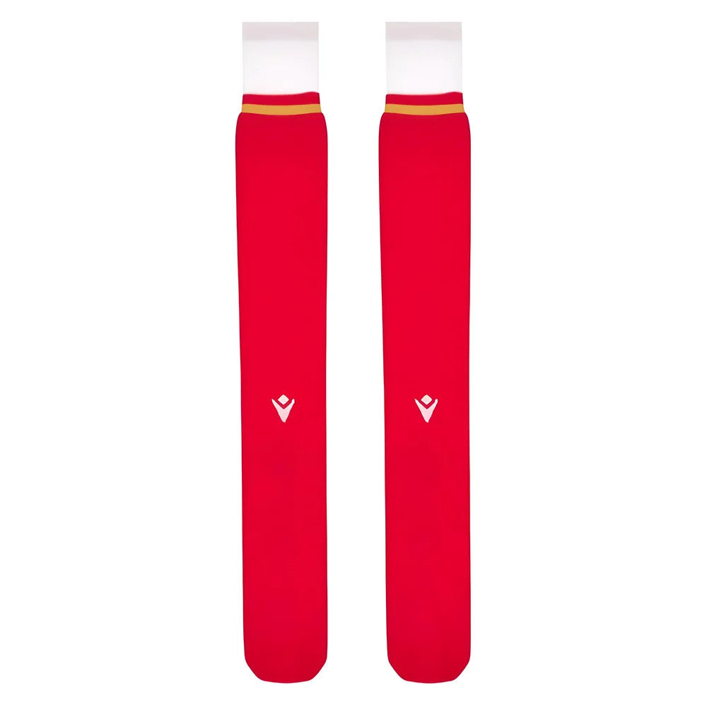 2024-2025 Wales Rugby Home Socks (Kids)_2