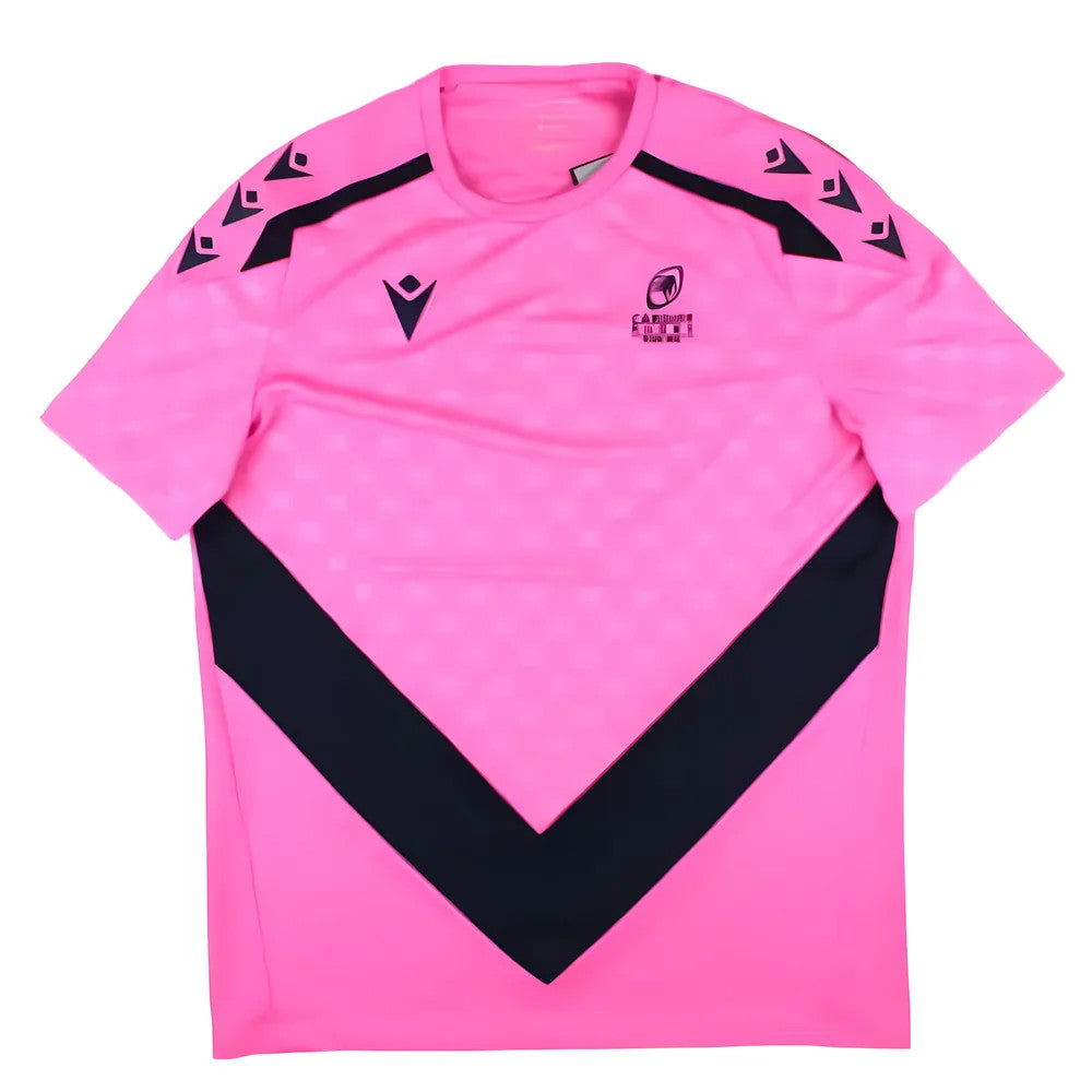 2024-2025 Cardiff Blues Rugby Player Training Shirt (Pink)_1