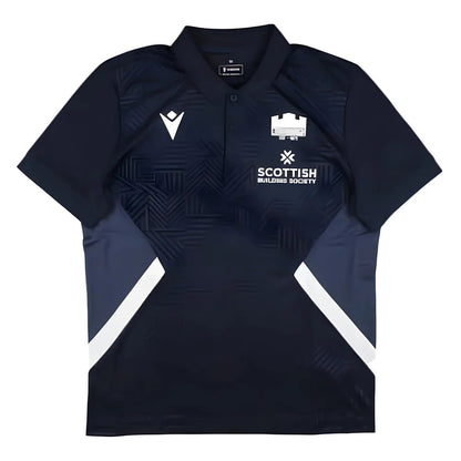 2024-2025 Edinburgh Rugby Travel Polo Shirt (Navy)_1