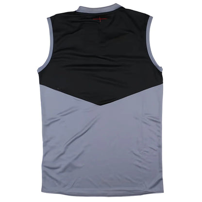 2024-2025 England Rugby Sleeveless Jersey O2 (Grey) - Kids_1