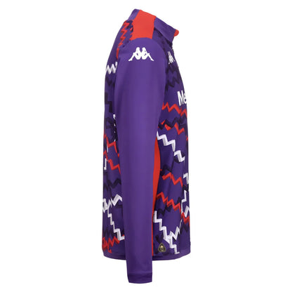 2024-2025 Fiorentina Training Sweat 1/4 Zip (Purple)_2