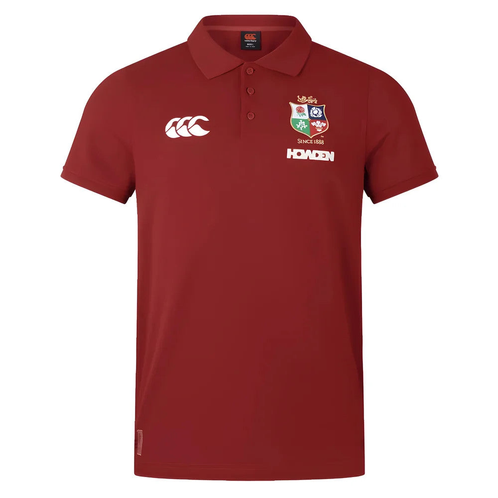 2024-2025 British & Irish Lions Pique Polo Shirt (Red)_2