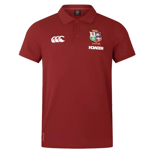 2024-2025 British & Irish Lions Pique Polo Shirt (Red)_2
