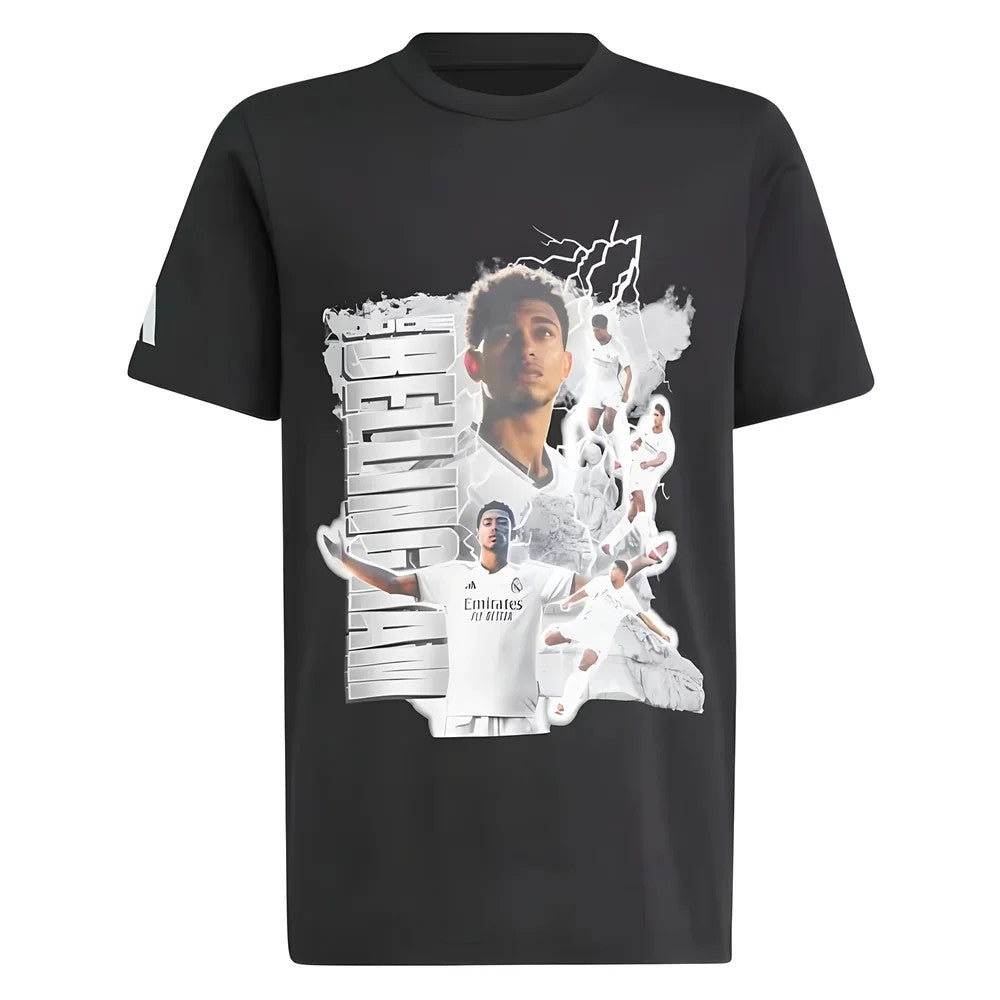 Adidas Jude Bellingham Tour Shirt (Black) - Kids_3