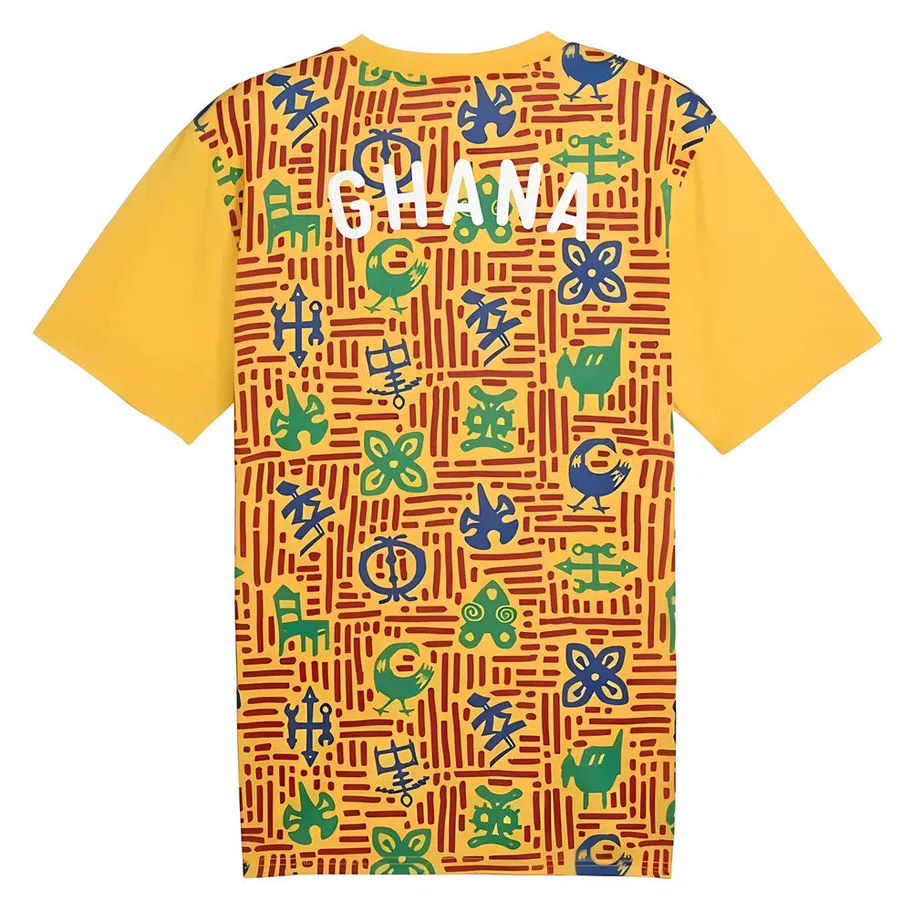 2024-2025 Ghana Pre-Match SS Jersey (Yellow)_2