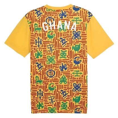 2024-2025 Ghana Pre-Match SS Jersey (Yellow)_2