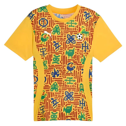 2024-2025 Ghana Pre-Match SS Jersey (Yellow)_2