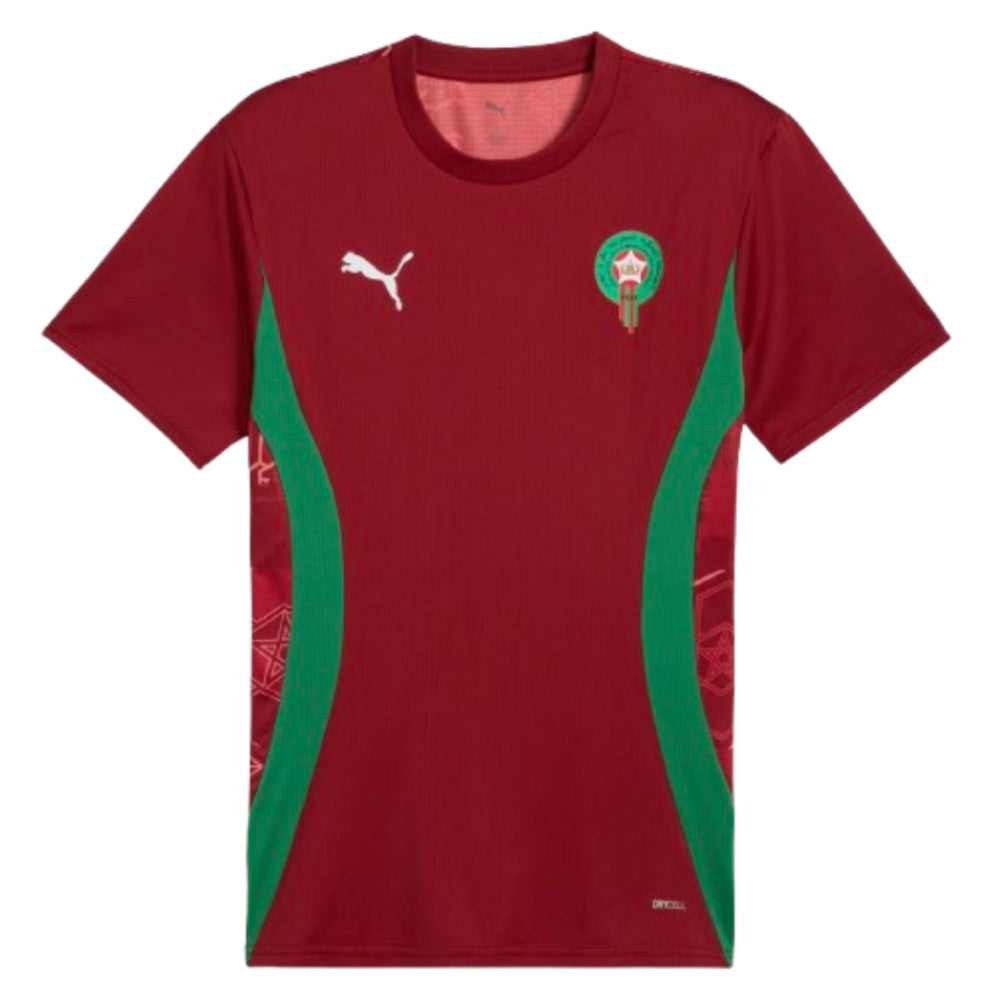 2024-2025 Morocco Prematch SS Jersey (Red) (Hakimi 2)_5