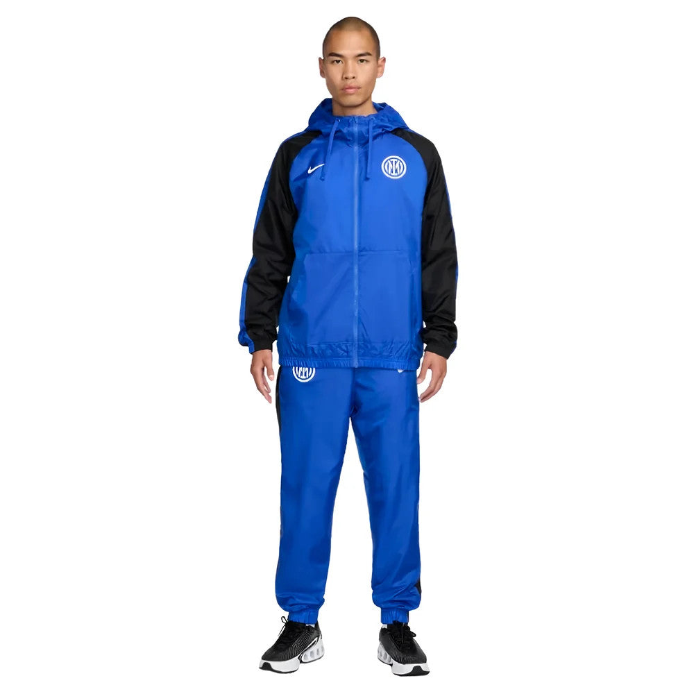 2024-2025 Inter Milan Home Hooded Woven Tracksuit (Blue)_3