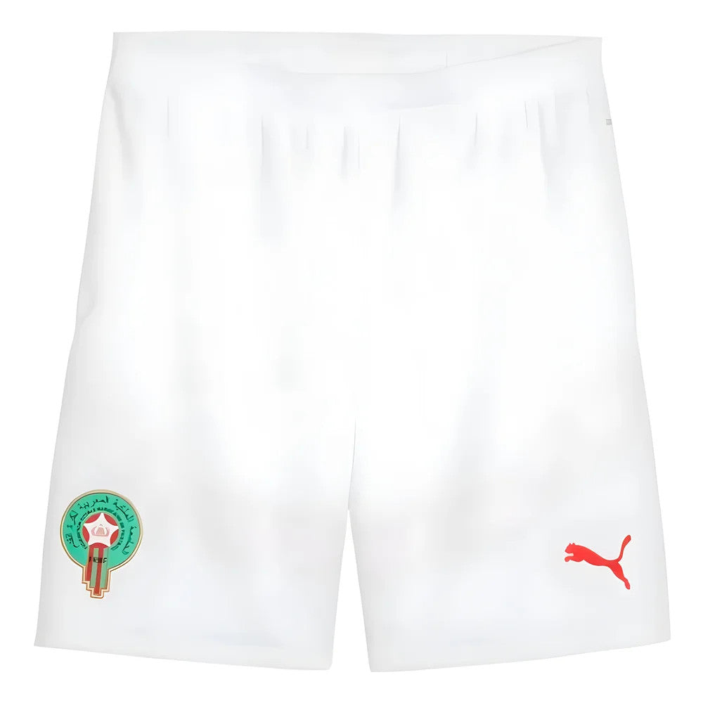 2024-2025 Morocco Home Shorts (White)_1