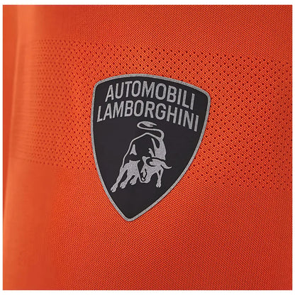 2025 Lamborghini Poly-Jacquard Stretch T-Shirt (Orange)_3