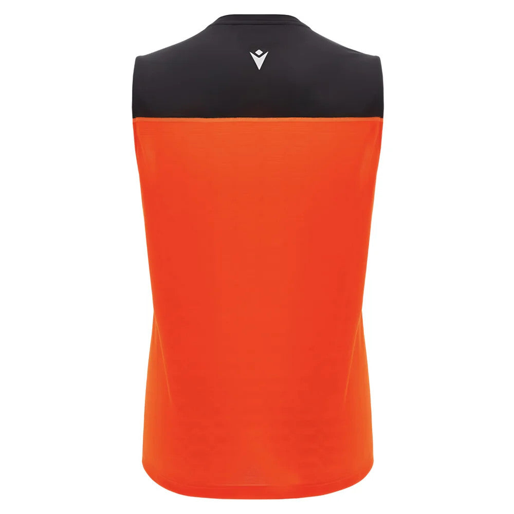 2025 Lamborghini Poly Sleeveless Shirt Orange/Black_3