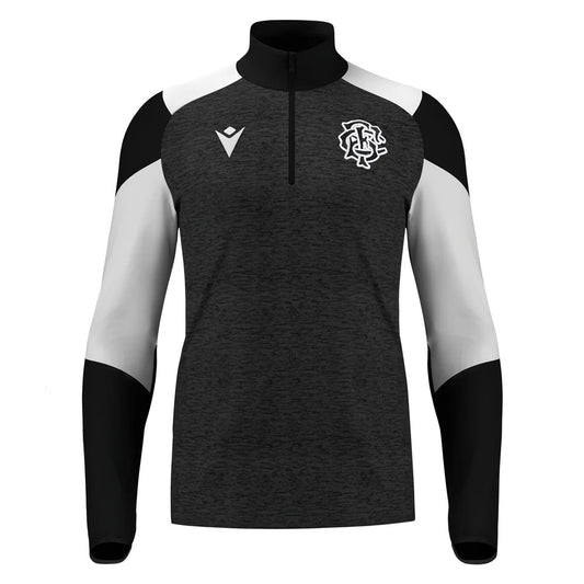 2025 Barbarians Rugby 1/4 Zip Trianing Top (Black)_2
