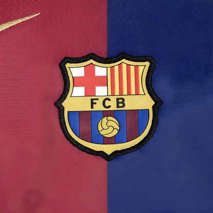 2024-2025 Barcelona Home Shirt (Sponsorless) - Kids (Gavi 6)_5