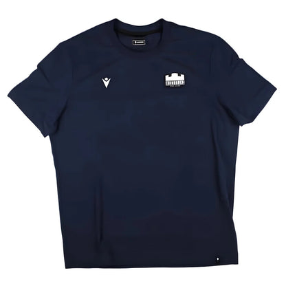 2024-2025 Edinburgh Rugby Ath Travel Cotton Shirt (Navy)_1